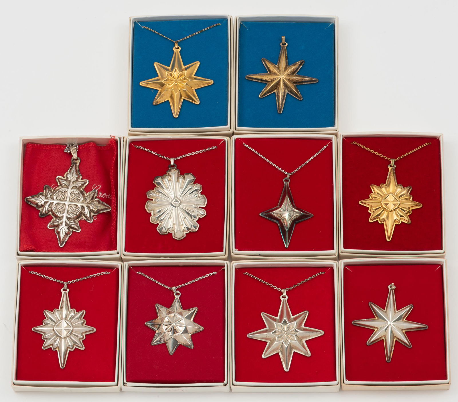 8 Reed & Barton Sterling Christmas Stars (1 of 11)