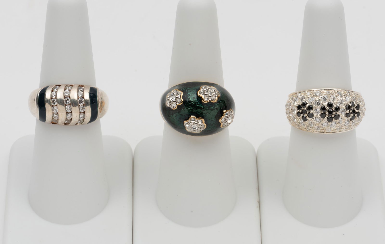 3 Sterling Fashion Rings (1 of 10)