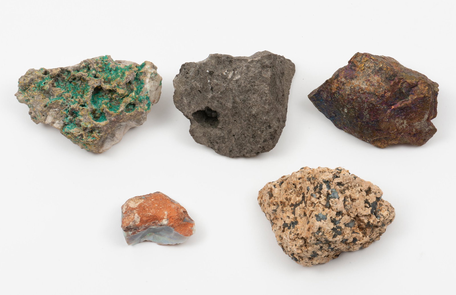 5 Mineral Samples in Matrix (1 of 11)