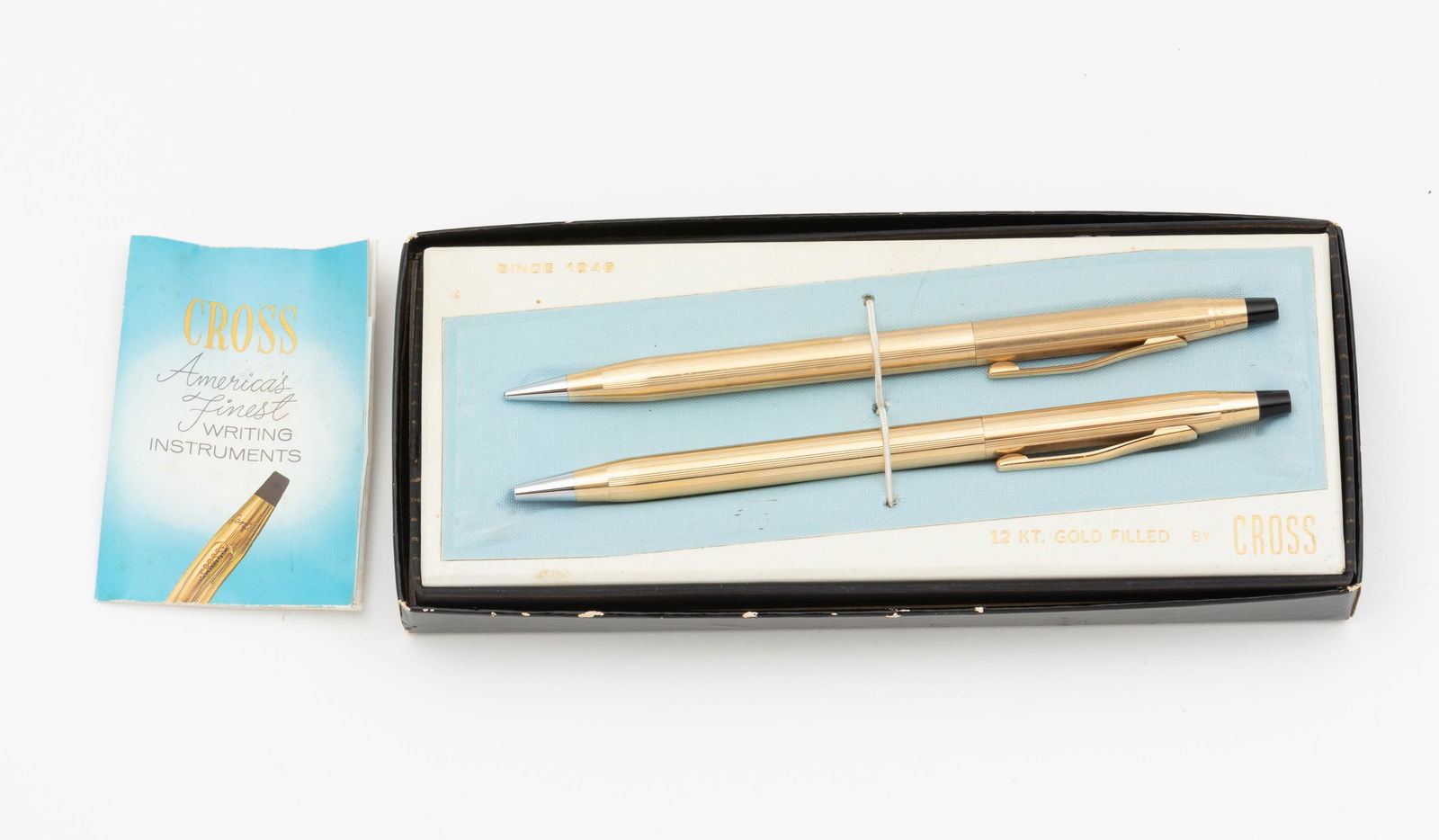 Gold Filled Cross Mechanical Pencil & Pen Set (1 of 5)