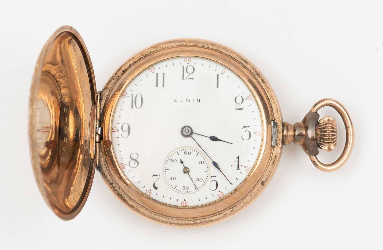 Elgin Hunter's Case Pocket Watch (1 of 5)