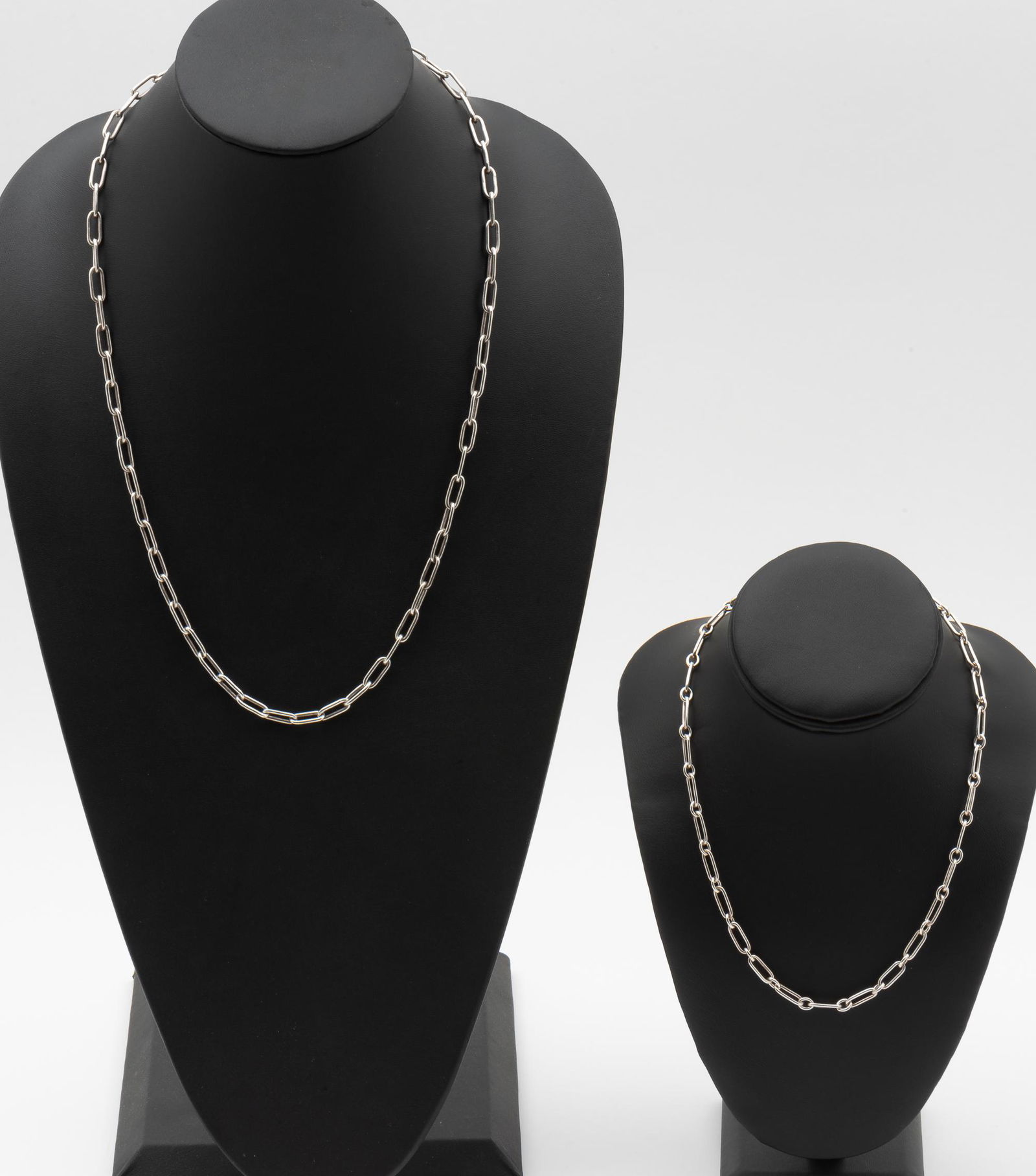 2 Sterling Chain Necklaces (1 of 9)