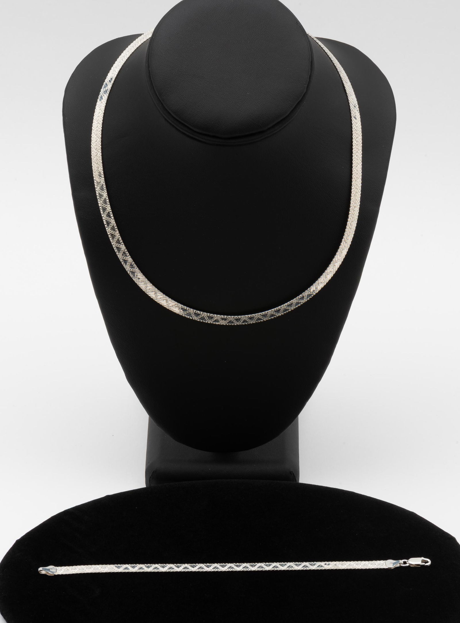 2 Milor Sterling Necklace & Bracelet (1 of 9)