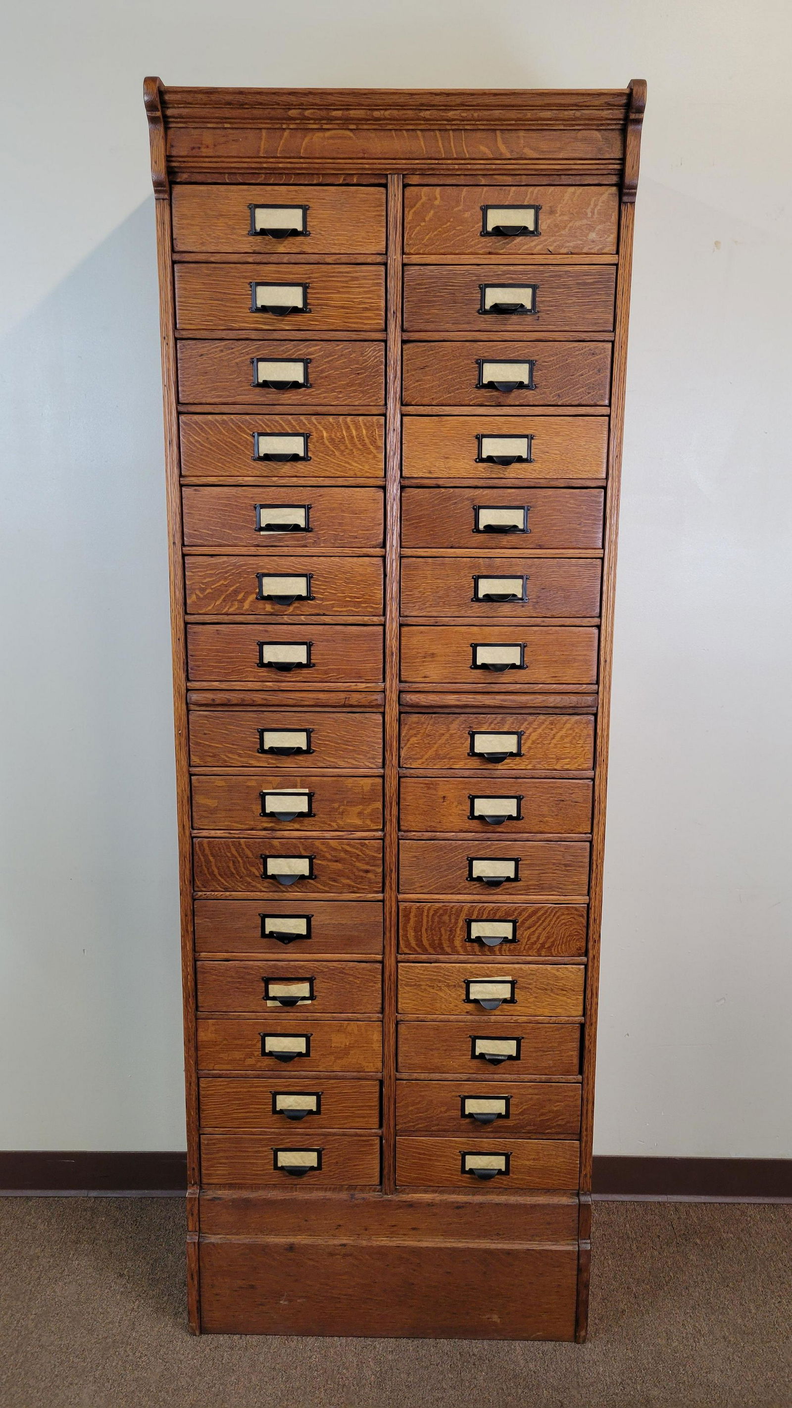 Library Card Catalog Cabinet (1 of 6)