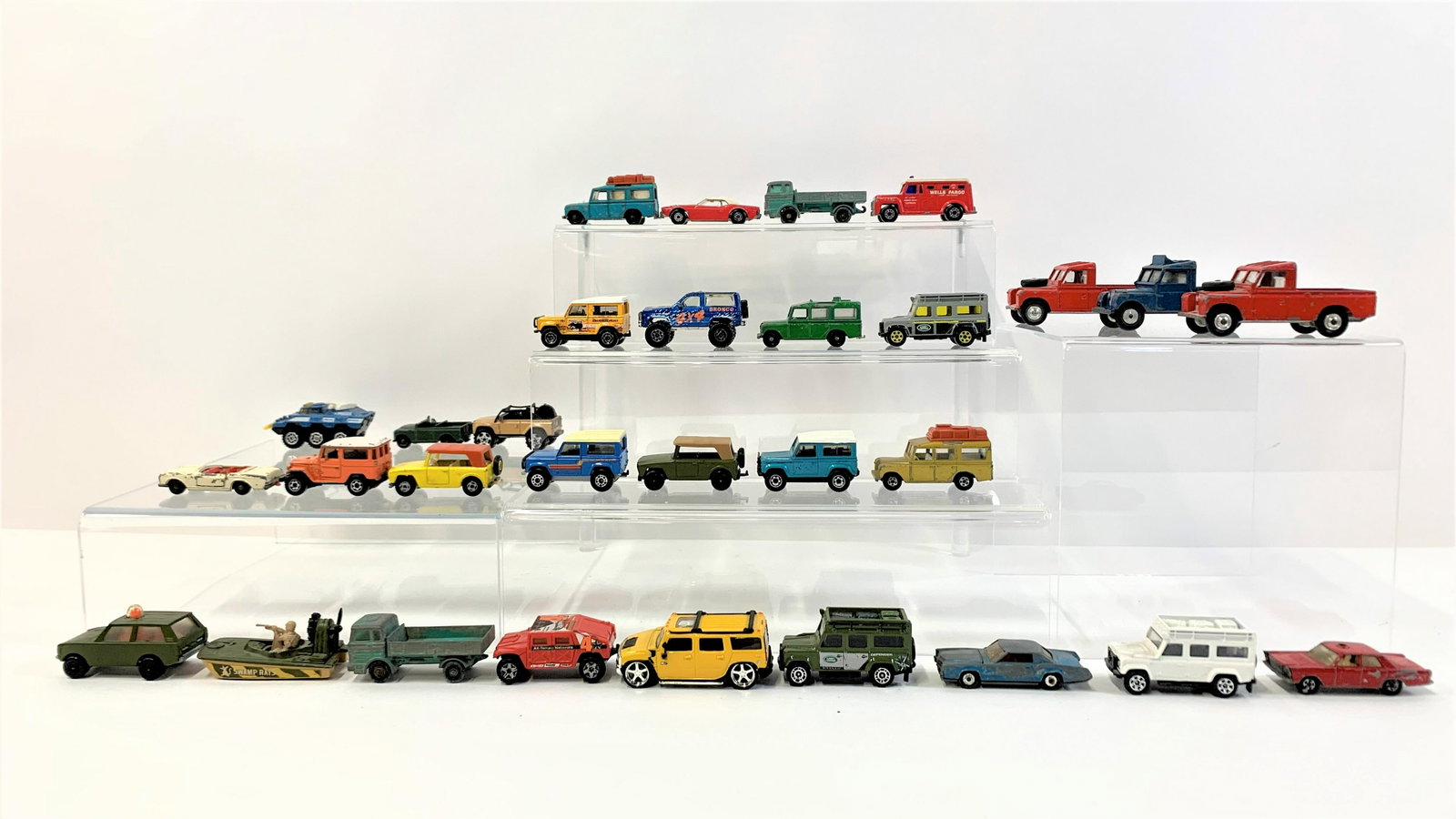 30 Vintage Toy Cars Incl Matchbox: Also includes Corgi Toys, Jada Toys Inc., Hot Wheels, Husky, and Land Rover. IMPORTANT: Before bidding, please read the terms and conditions. When you registered for the auction you agreed to these te