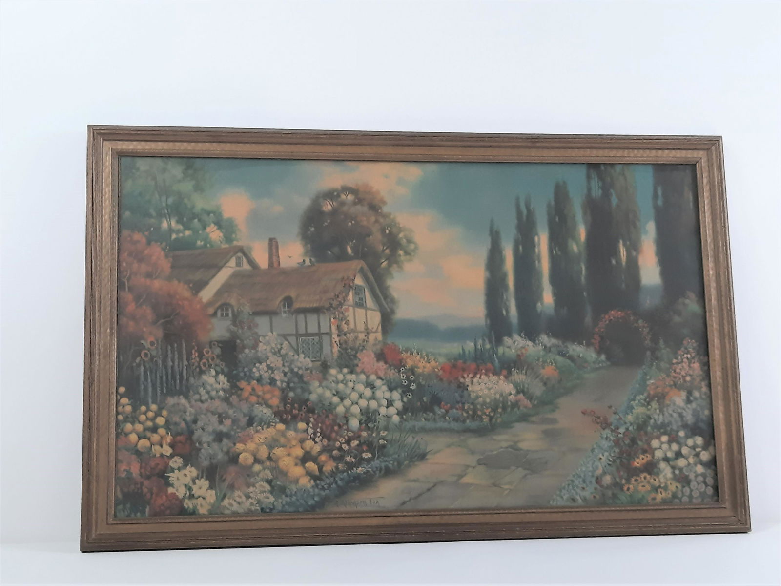 R. Atkinson Fox "Old Fashion Garden" Print (1 of 2)