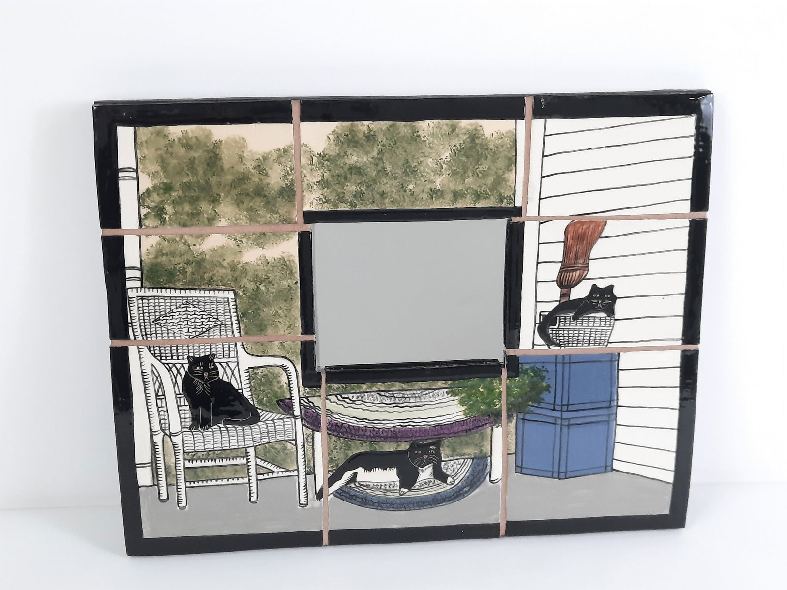 Selinda Kennedy Studio Pottery Mirror (1 of 5)