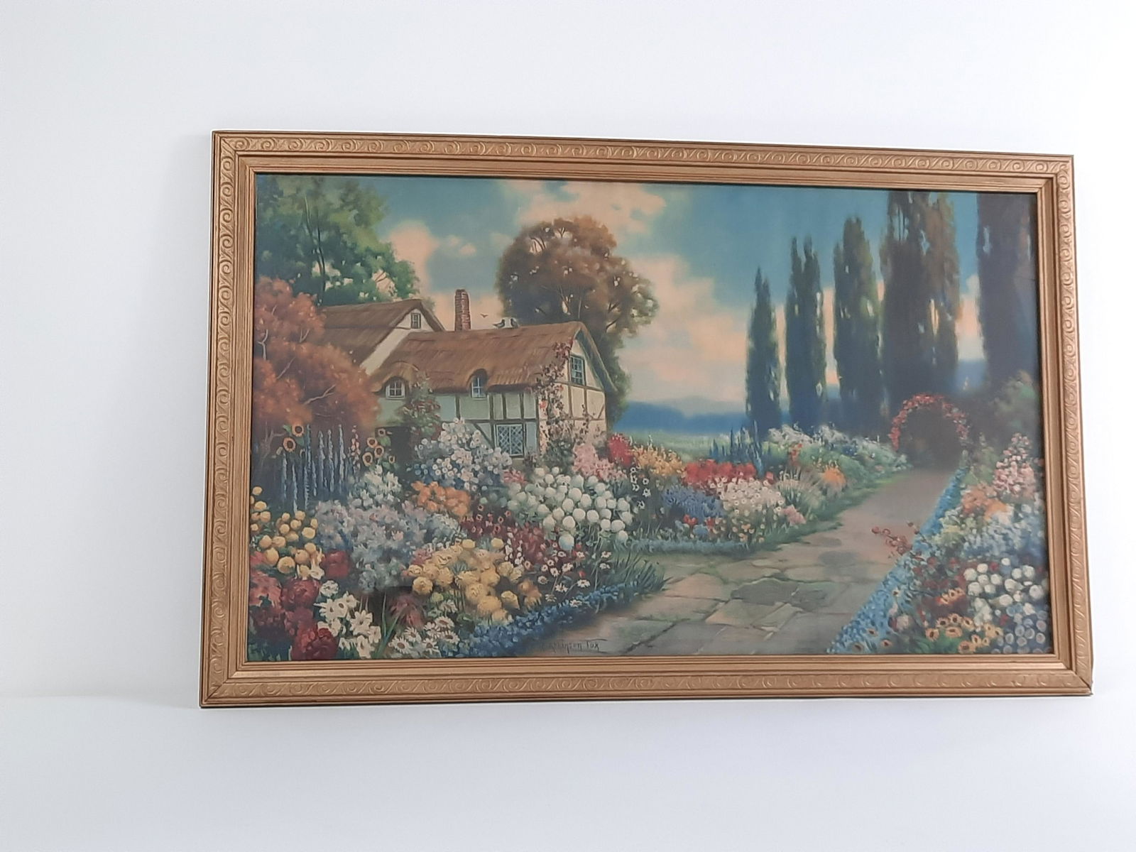 R. Atkinson Fox "Old Fashion Garden" Print (1 of 3)