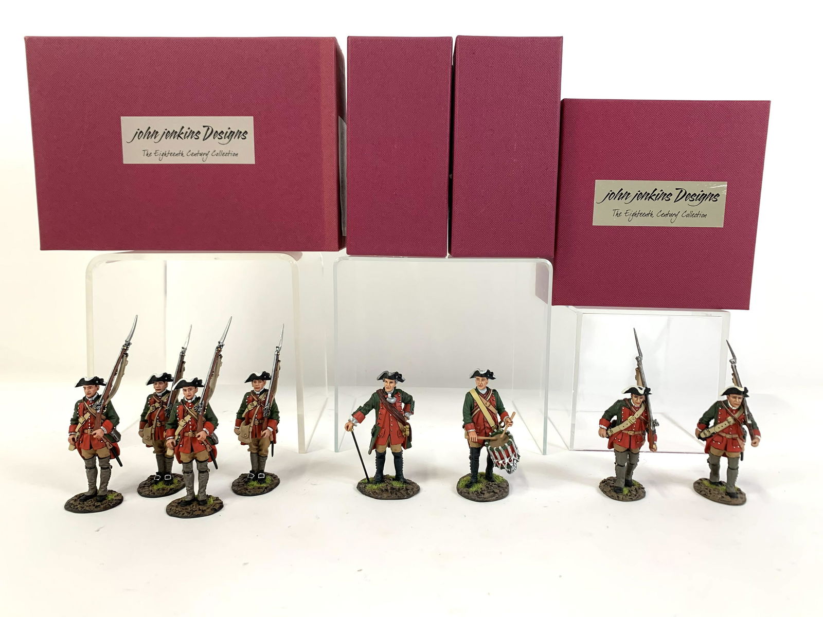 4 John Jenkins The Raid On St. Francis Figures (1 of 13)