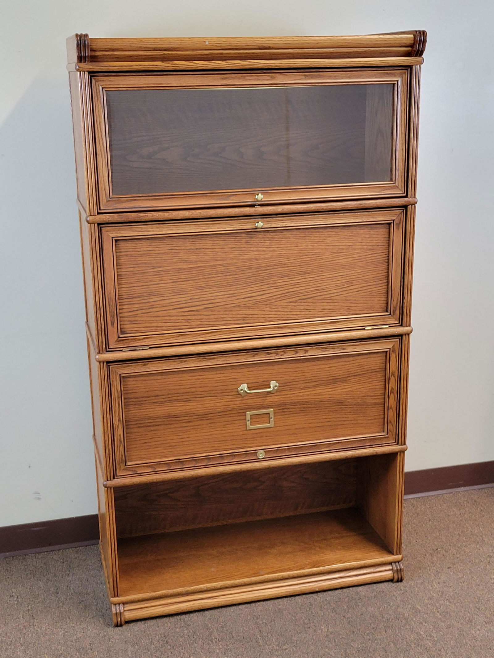 Four Section Barrister Bookcase (1 of 3)