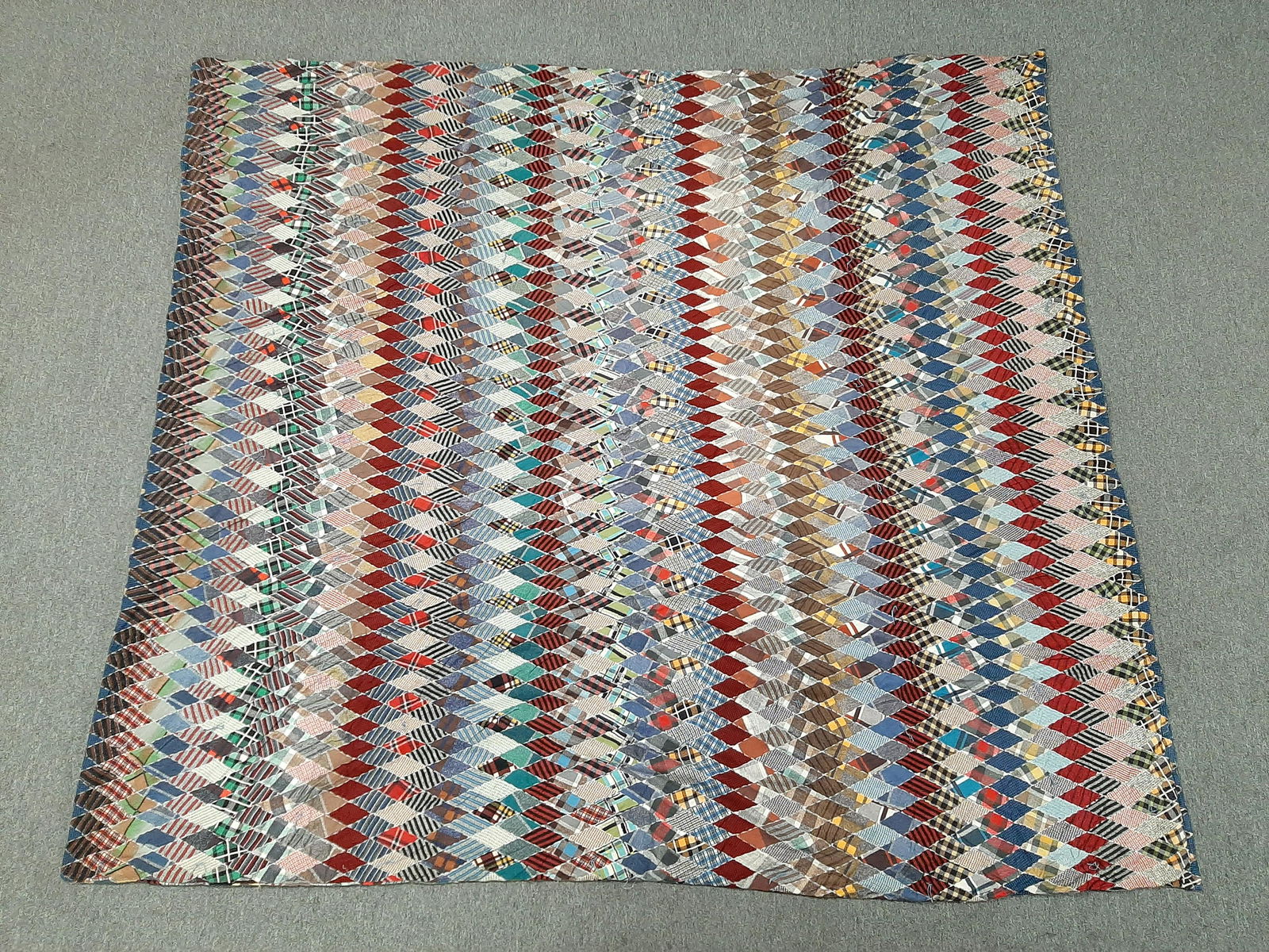 Diamond Pattern Quilt (1 of 3)