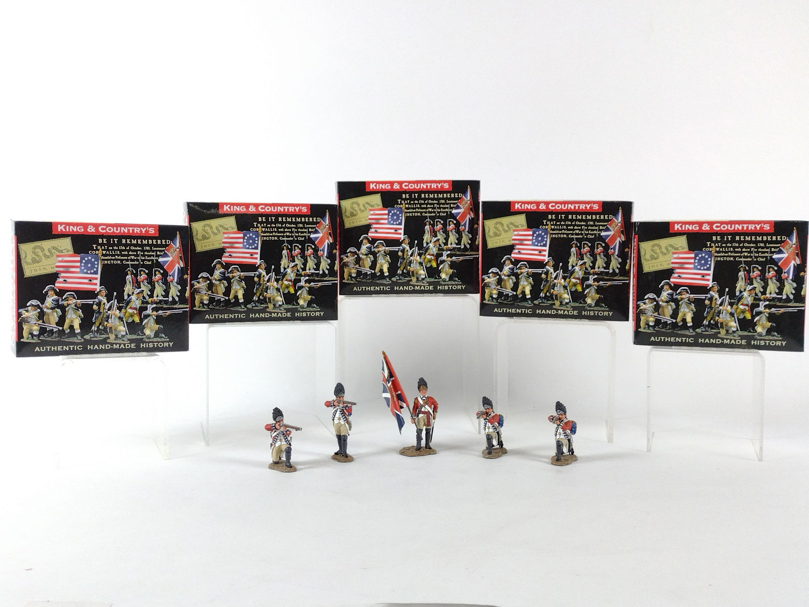 King & Country #BR079, BR080, & BR082 1776 (1 of 11)