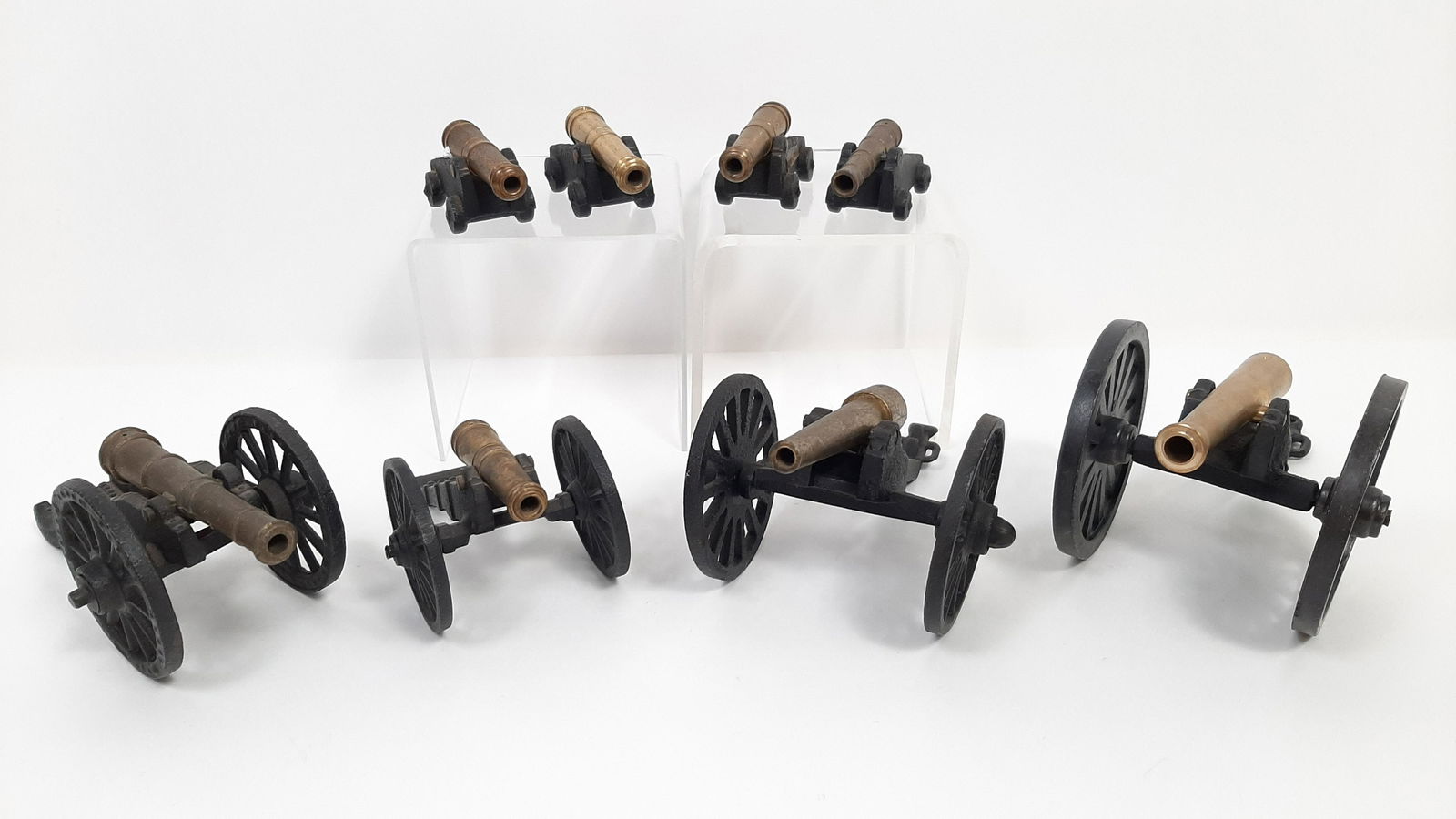 8 Die Cast Cannons incl. Penn Craft (1 of 3)