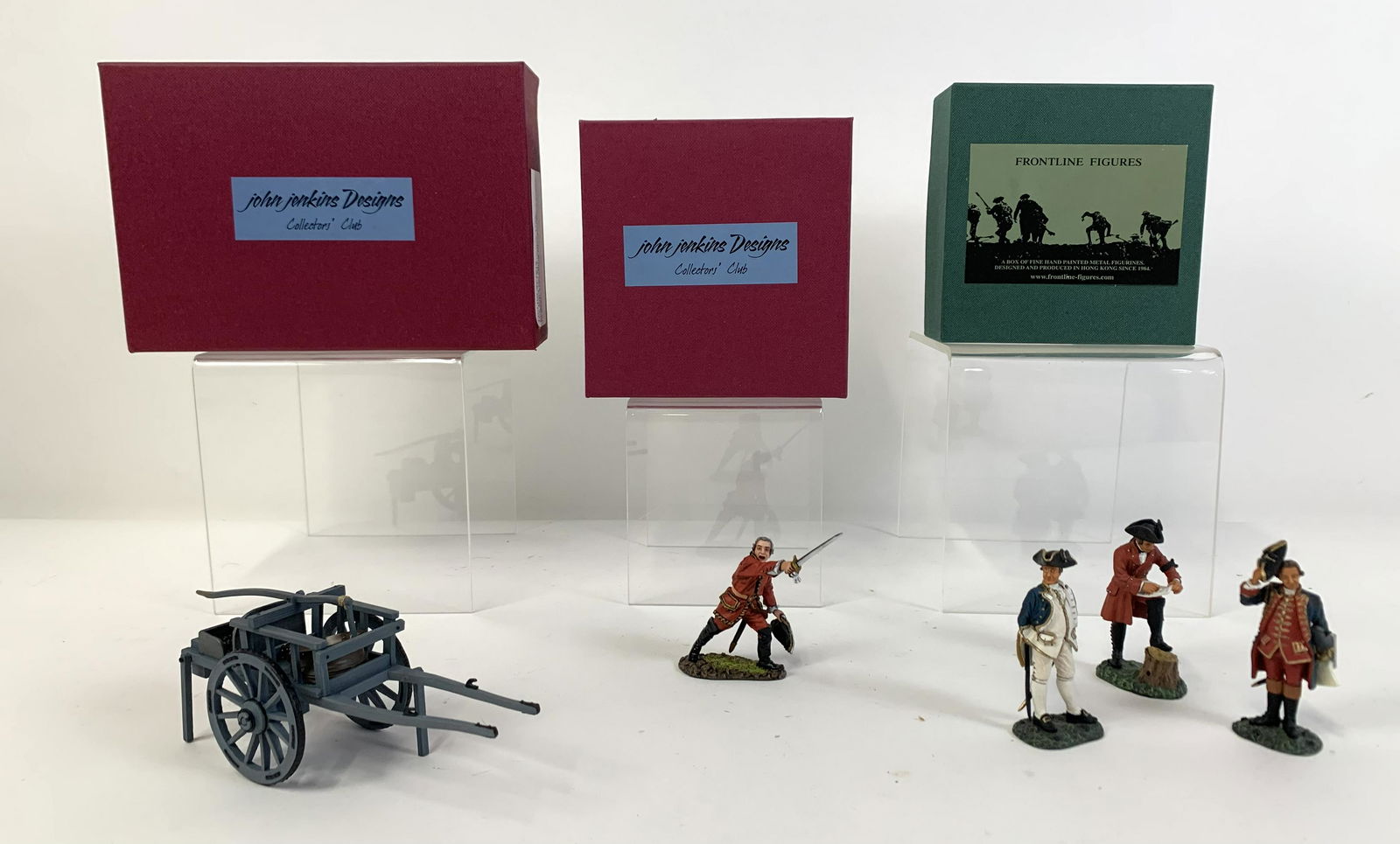 3 Military Miniature Sets Incl John Jenkins (1 of 12)