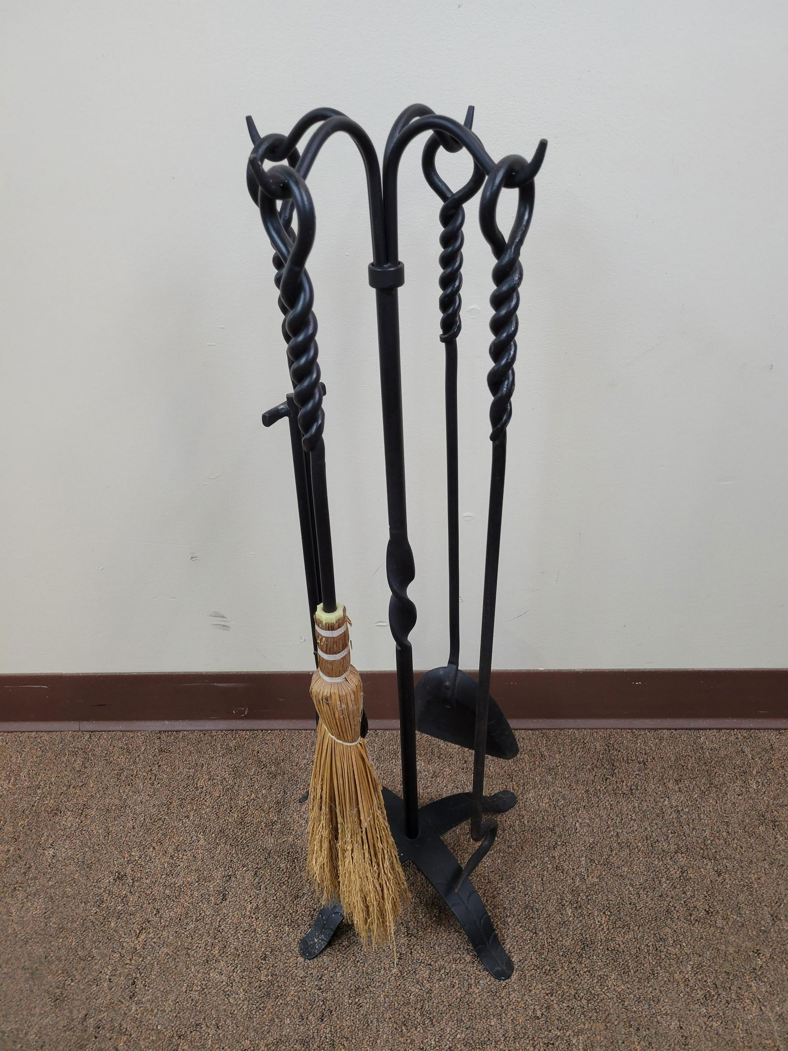 Four Pc Fireplace Set (1 of 2)