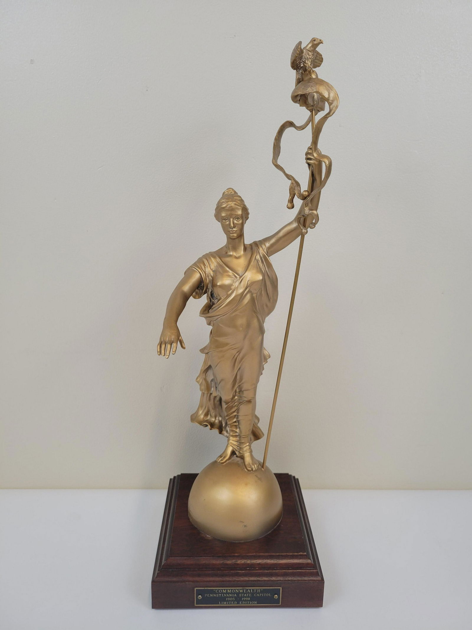 Commonwealth Statue By Joseph M. Hudson (1 of 5)