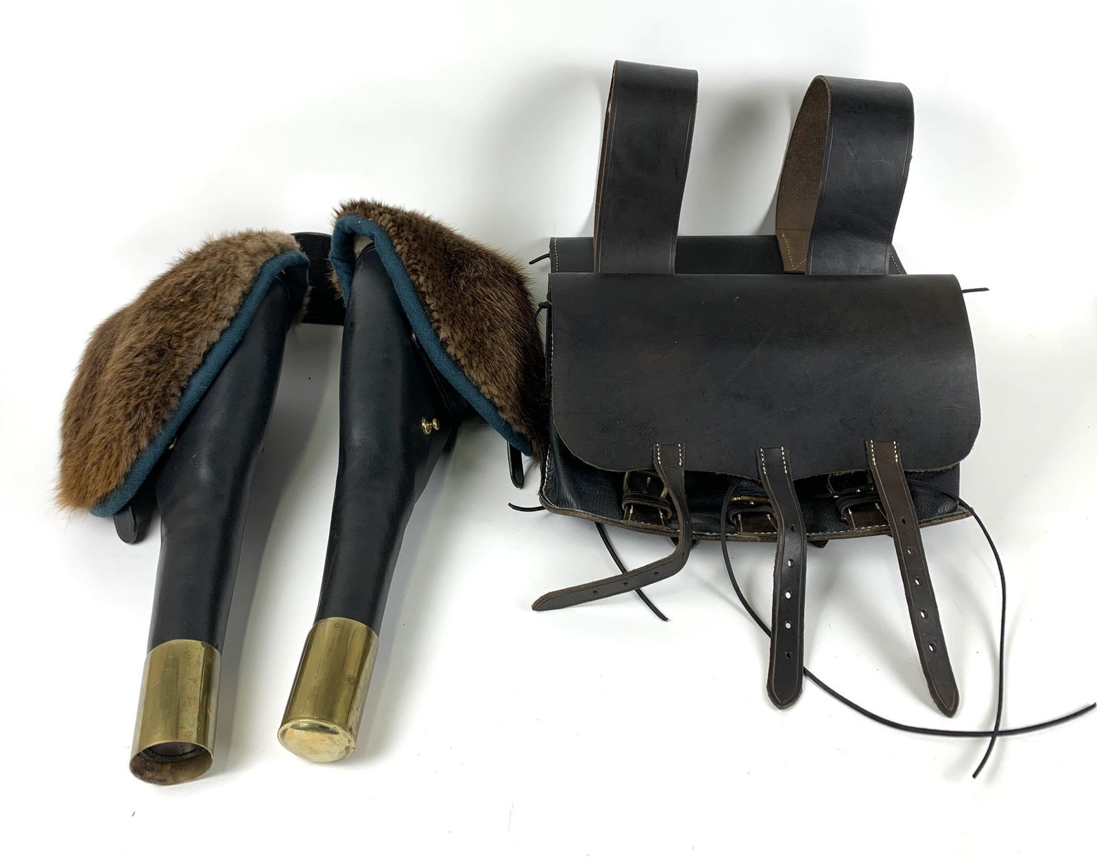 Leather Saddlebags & Holsters (1 of 4)