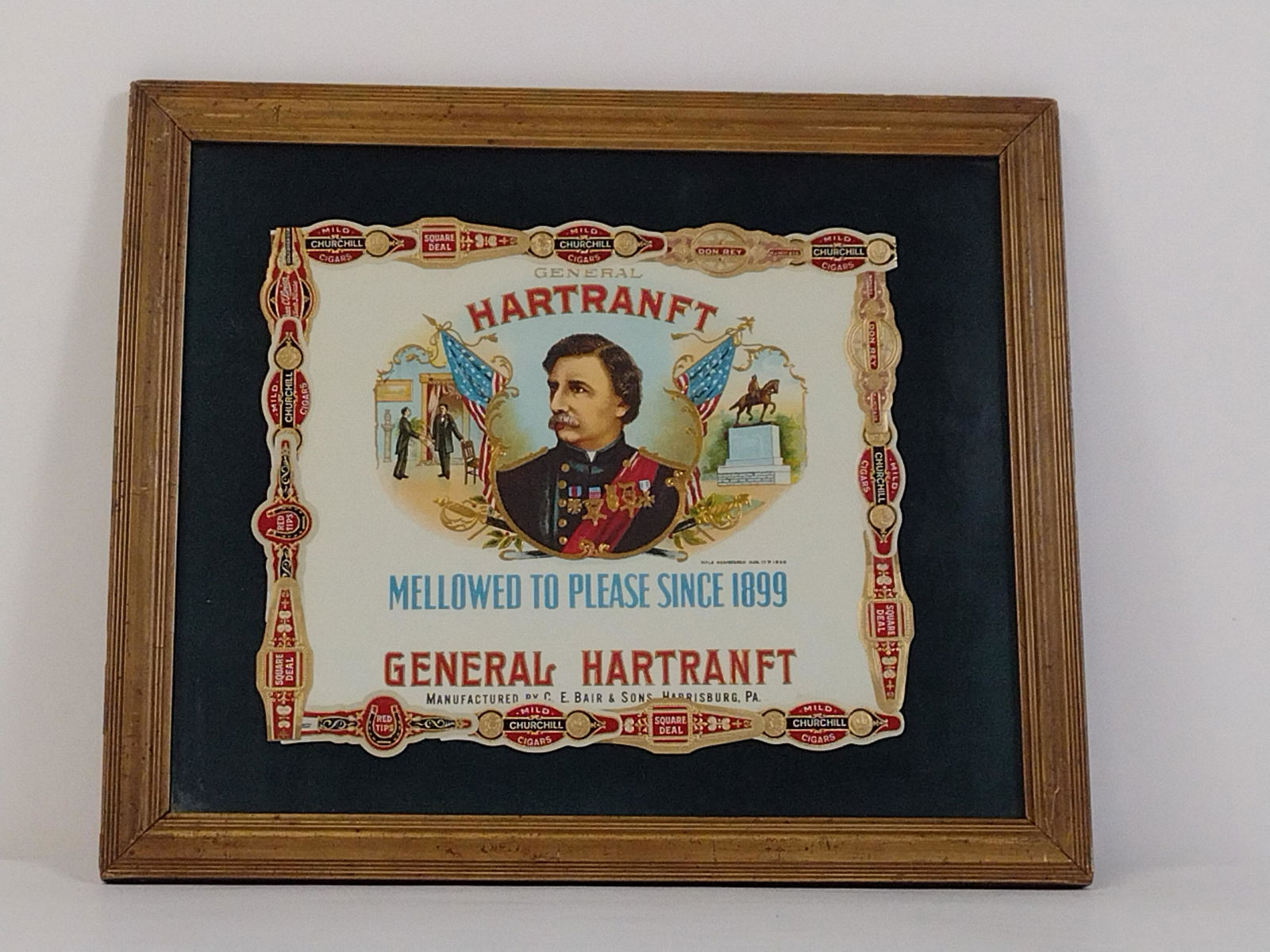 General Hartramft Cigar Box Label (1 of 2)