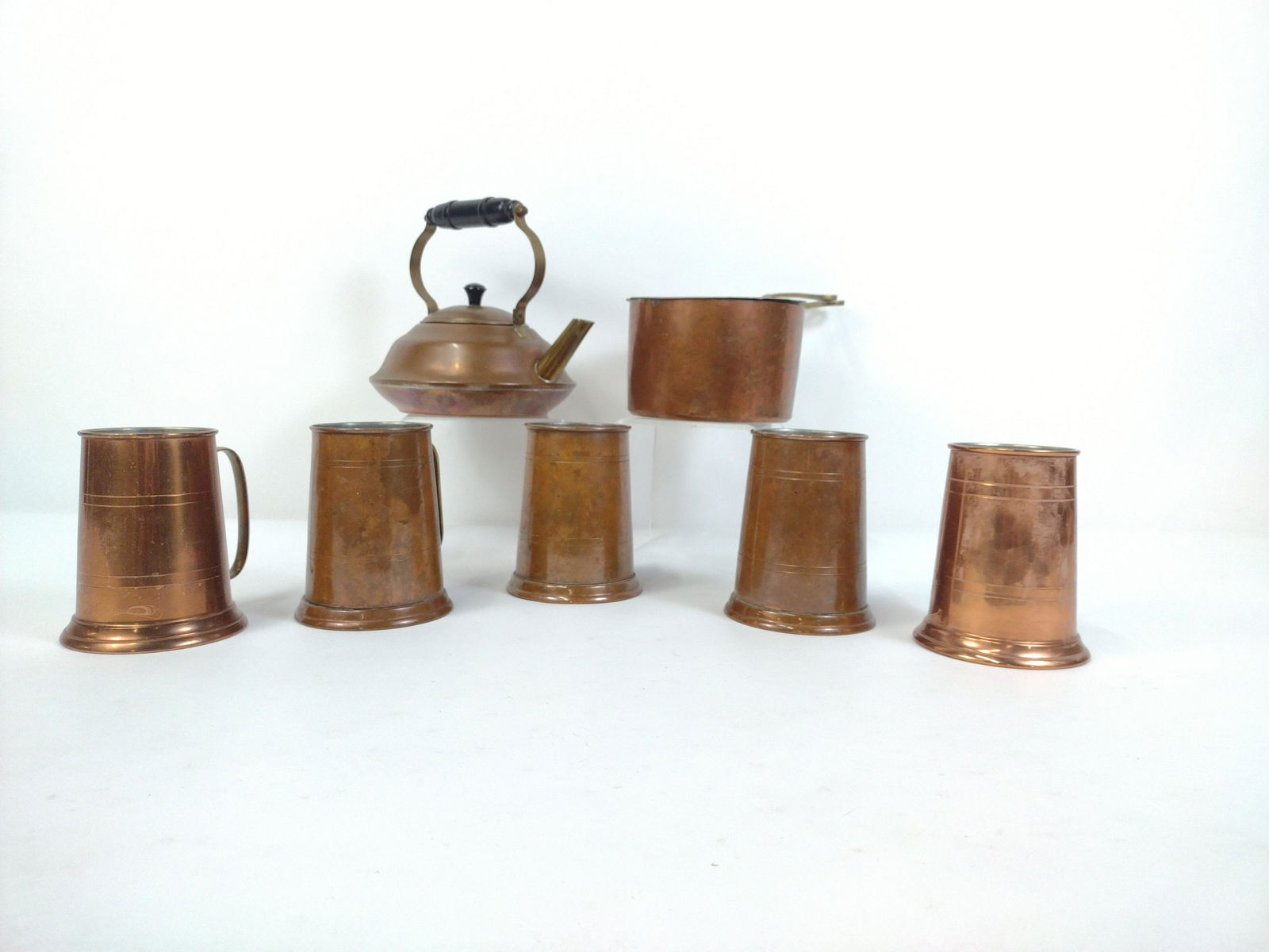 7 Pcs Copper Cookware (1 of 7)