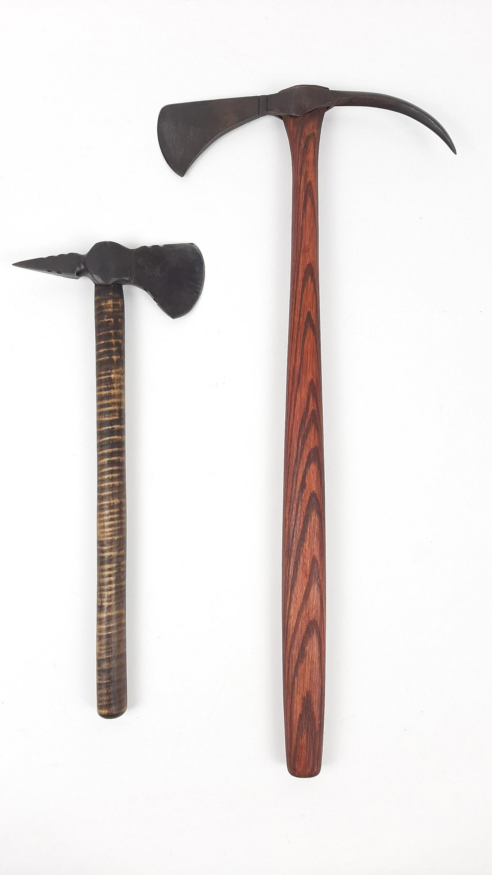 2 Re-enactment Axes: 5-1/2" to 8-1/2" wide X 13" to 19" long.IMPORTANT: Before bidding, please read the terms and conditions. When you registered for the auction you agreed to these terms and will be required to comply wi