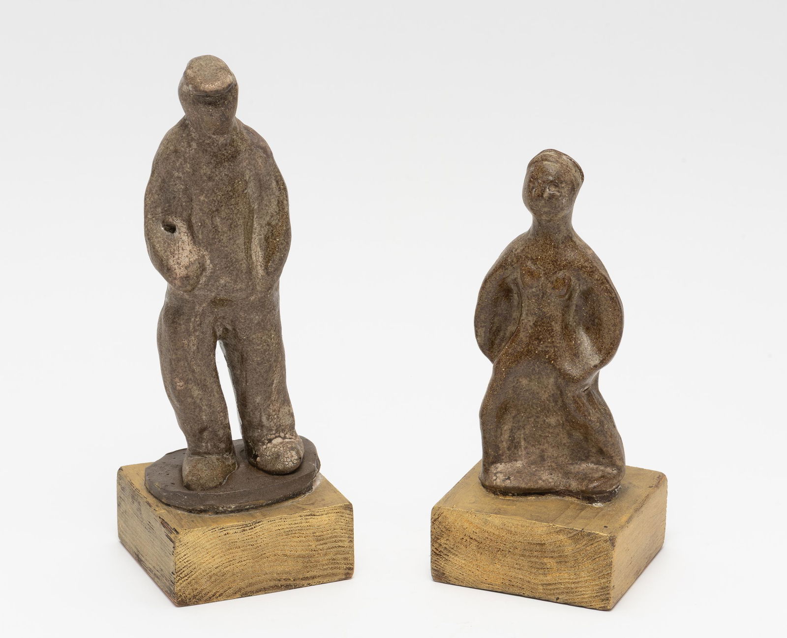 2 Ceramic Figural Sculptures (1 of 7)