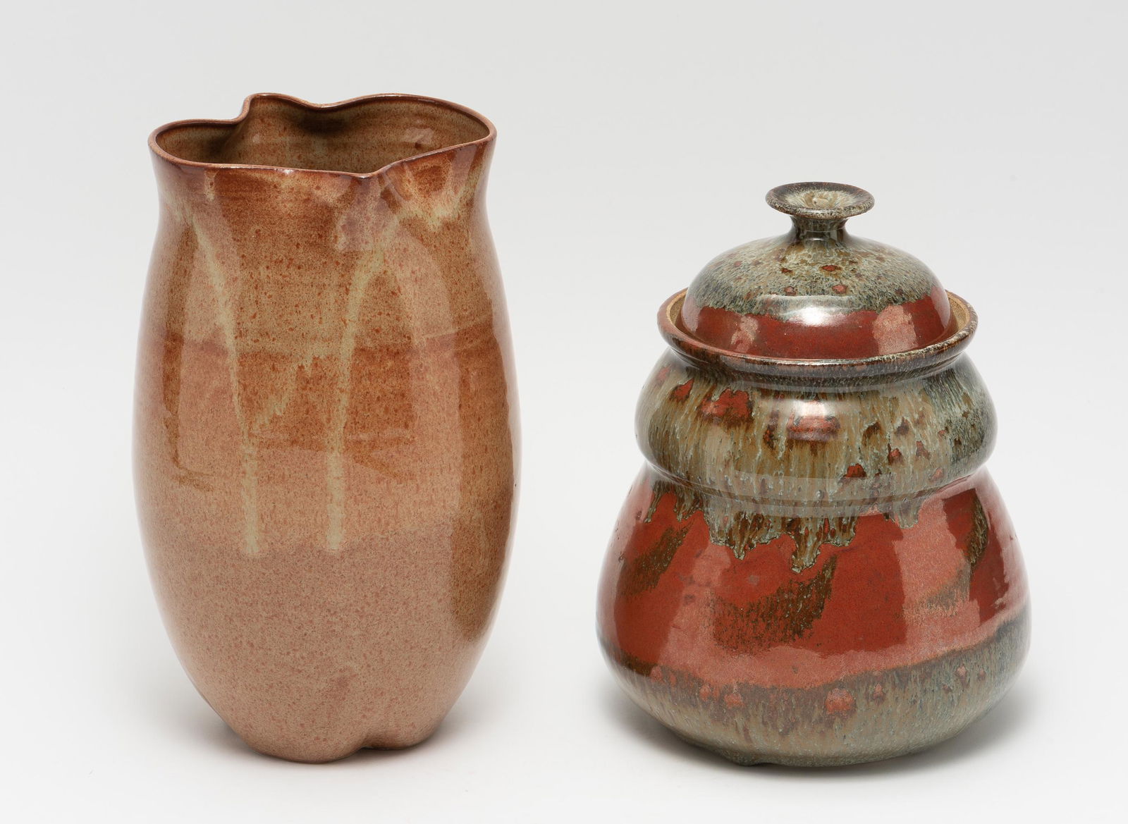 2 Large Ceramic Jars (1 of 9)