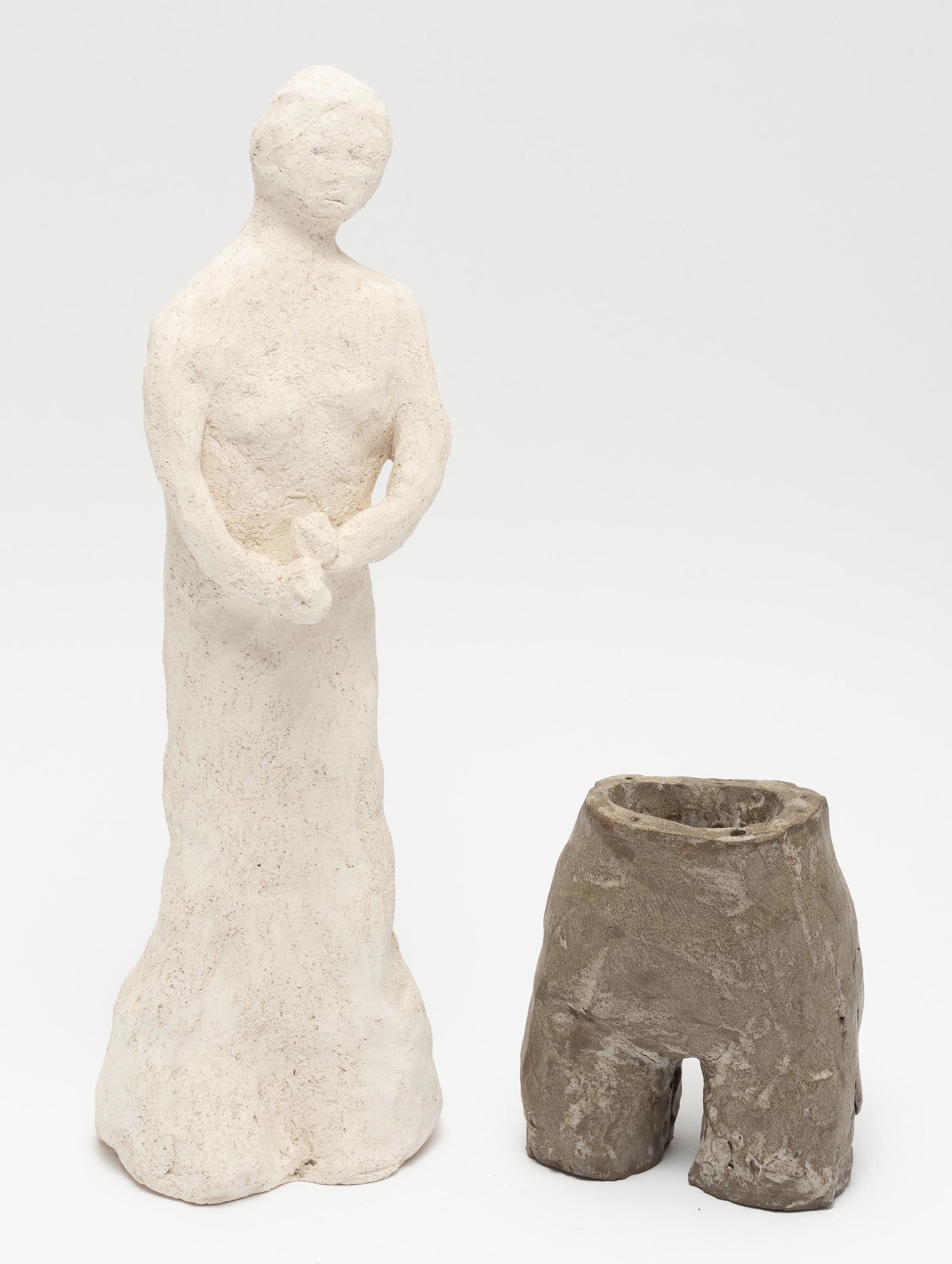 2 Ceramic Figural Sculptures (1 of 7)