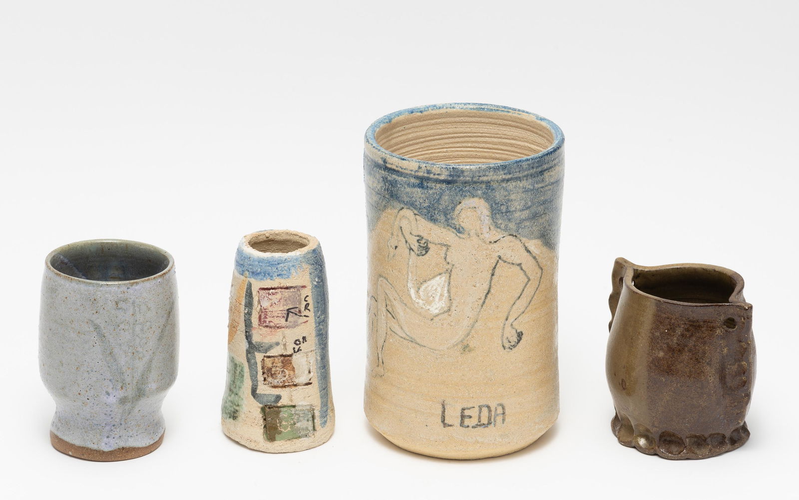 4 Pcs Ceramic Jars & Vase (1 of 17)