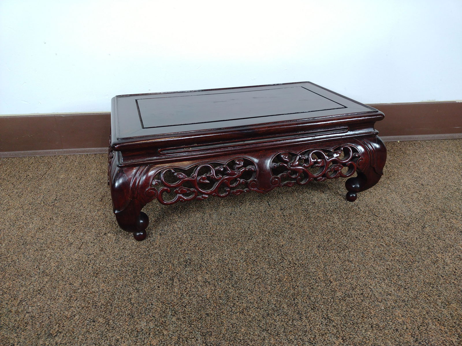 Asian Carved Low Table (1 of 5)