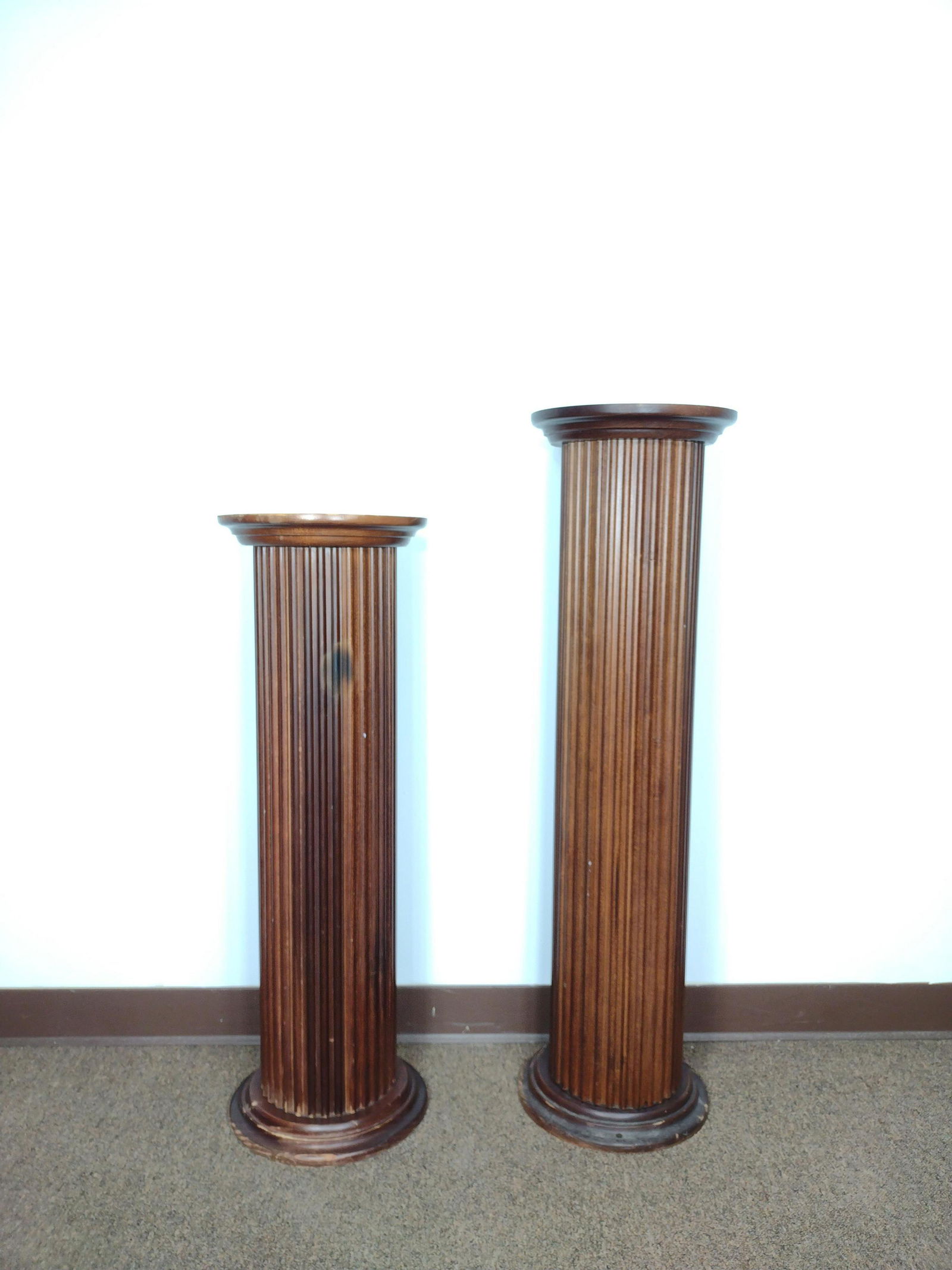 Two Wood Columns (1 of 2)