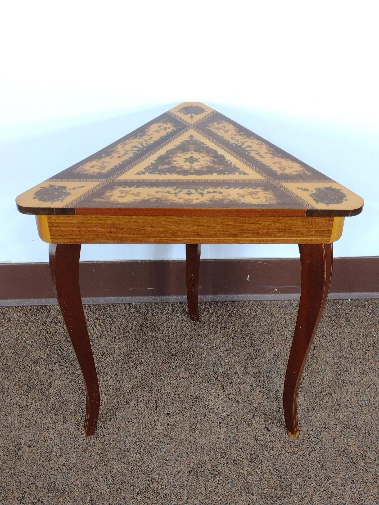 Inlaid Music Box Table (1 of 4)