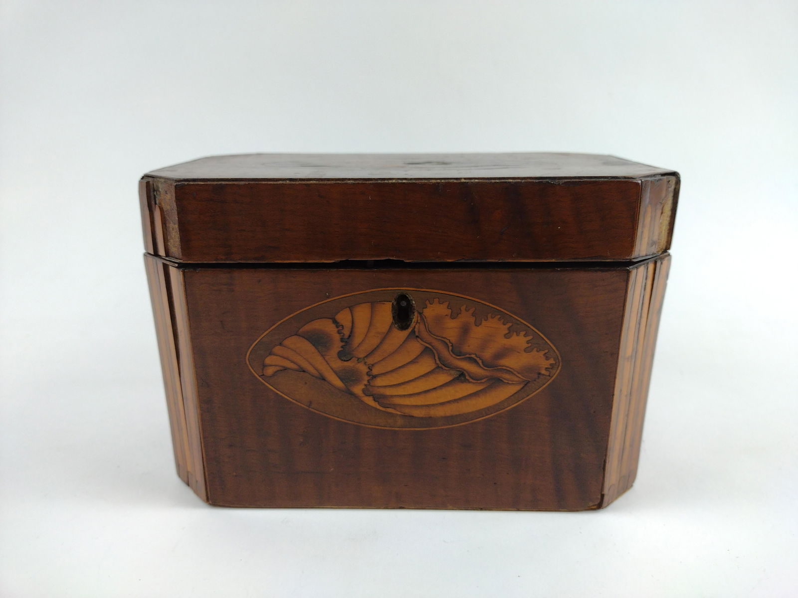 Antique Inlaid Tea Caddy (1 of 7)