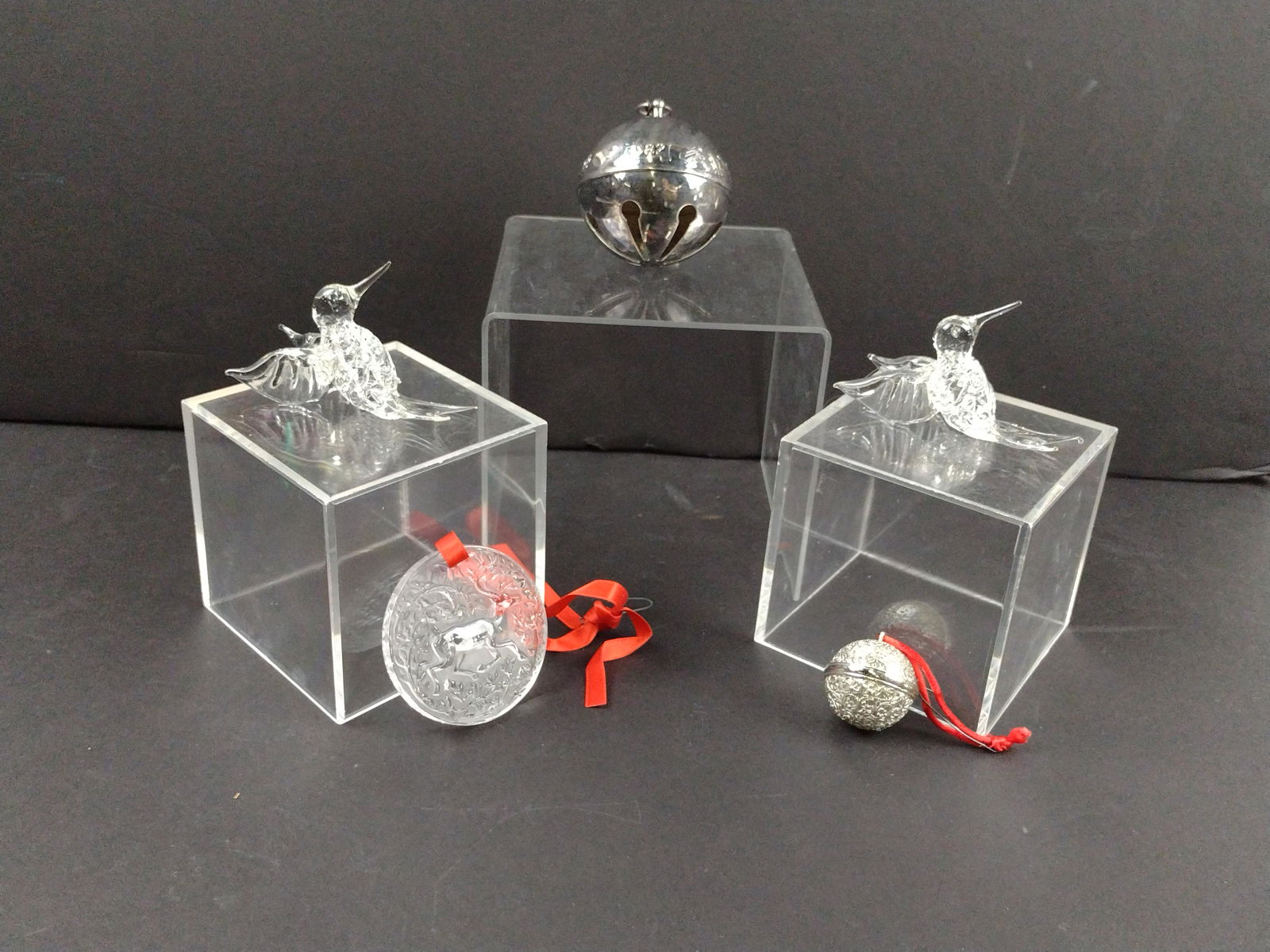 5 Christmas Ornaments Incl Swarovski (1 of 6)