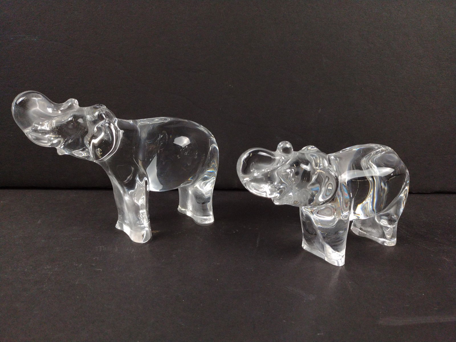 2 Baccarat Elephants (1 of 7)