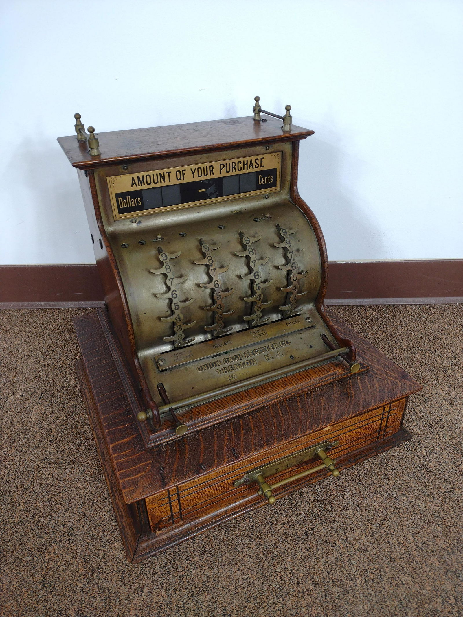 Union Cash Register Co Serial Number 1329 (1 of 6)