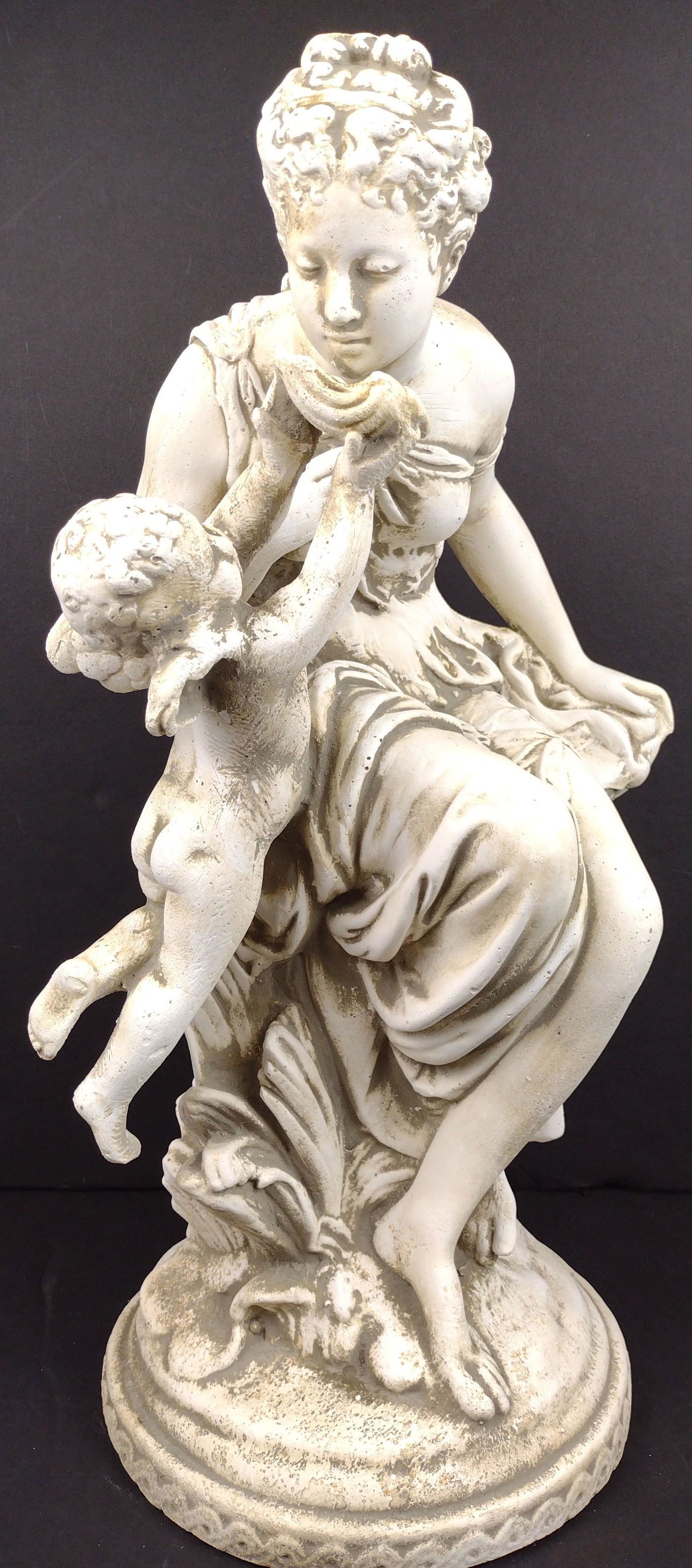 Concrete Figural Statue (1 of 2)