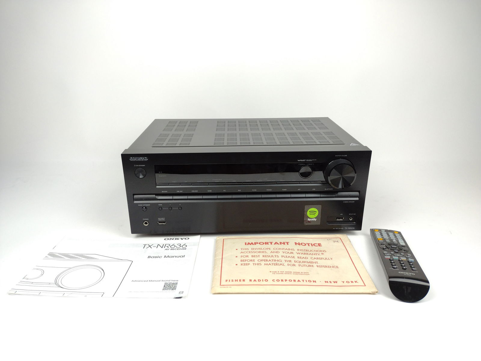 Onkyo AV Receiver (1 of 3)