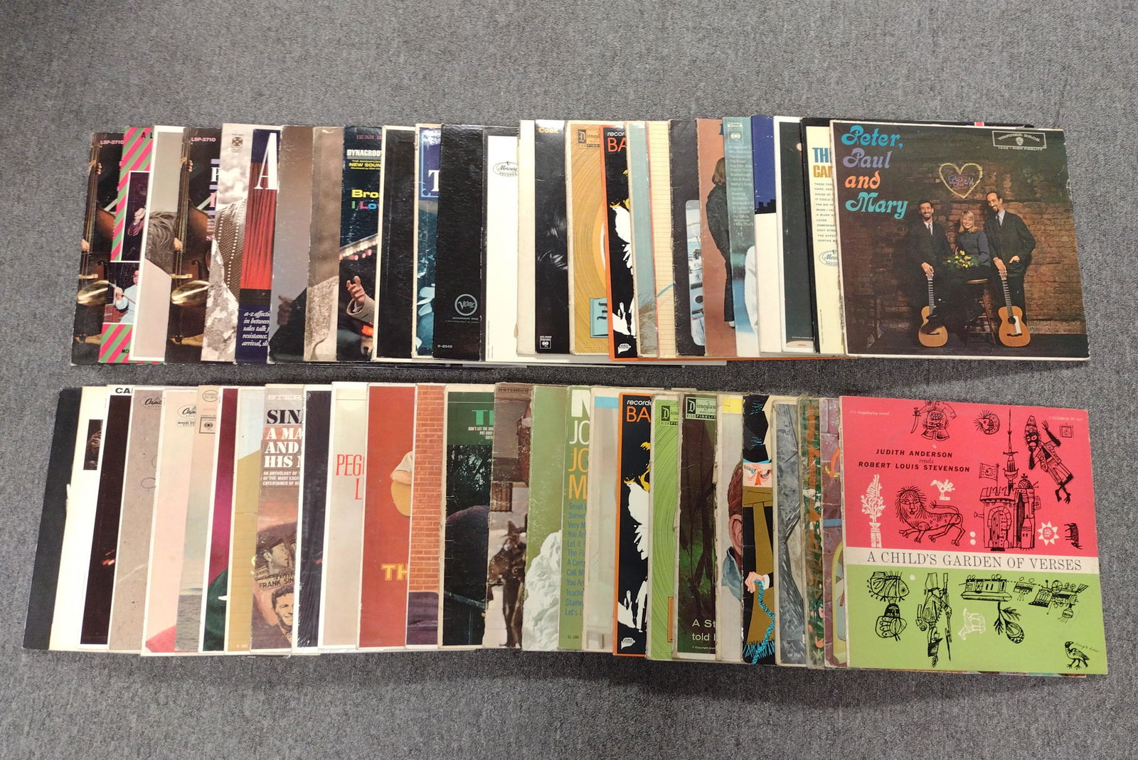 53 Early Rock, Folk, Classical, Children's Records (1 of 8)