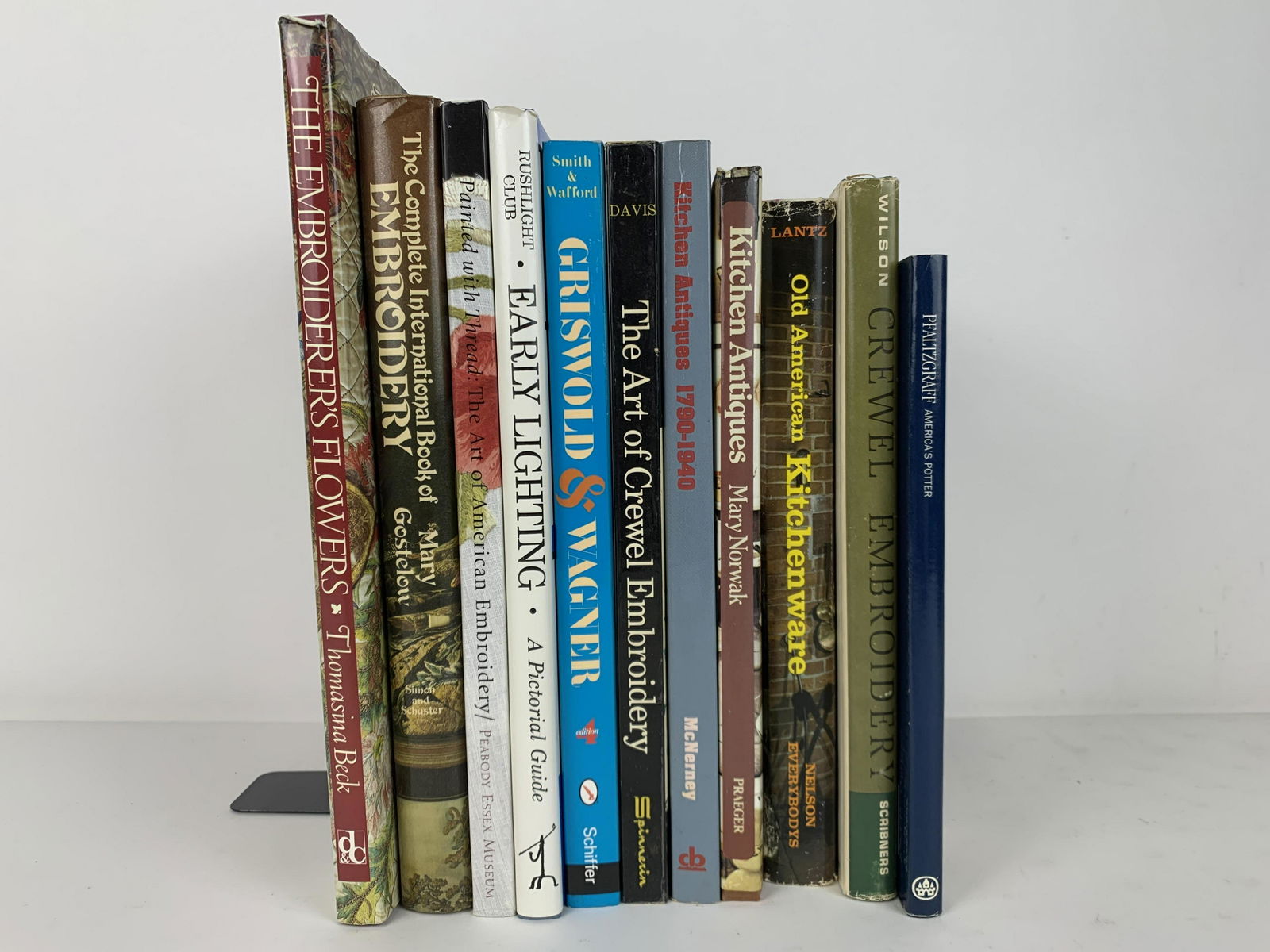 12 Books on Embroidery & Kitchen Antiques (1 of 13)