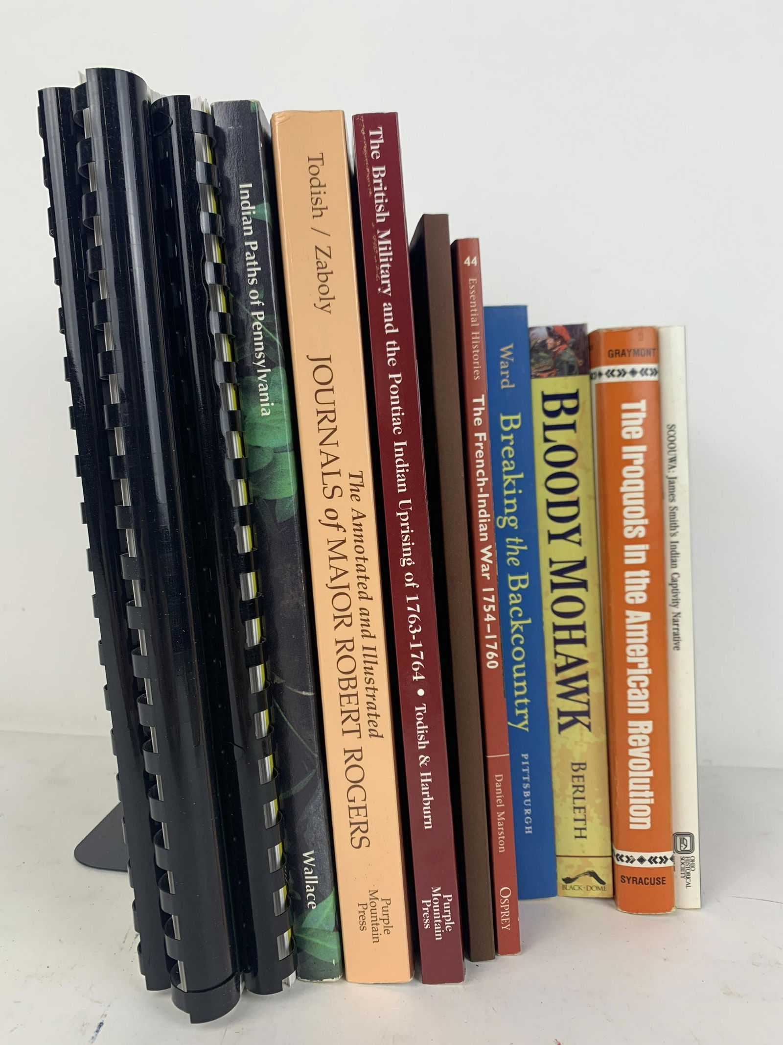 12 Books on Native American Relations: Includes SCOOUWA: James Smith's Indian Captivity Narrative, The Iroquois in the American Revolution, Bloody Mohawk, Breaking the Backcountry, The French-Indian War 1754-1760, The British Military and