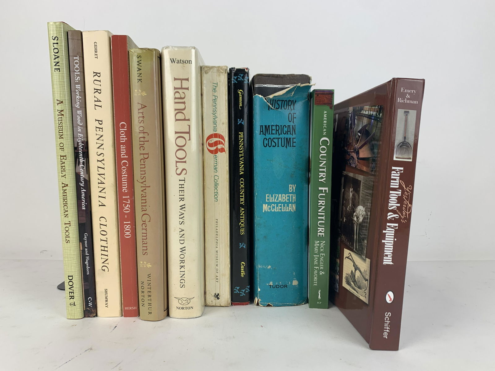 11 Books on Furniture, Tools, and Clothing (1 of 13)