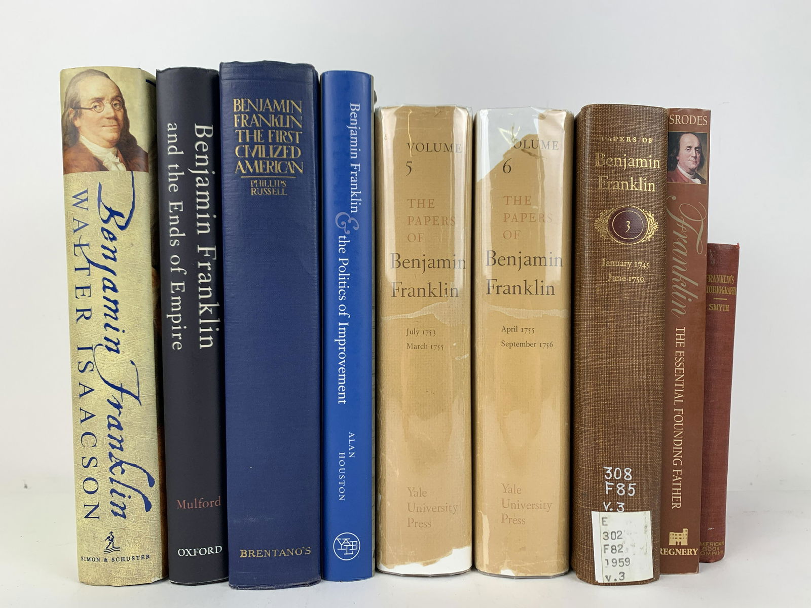 9 Books on Benjamin Franklin (1 of 11)