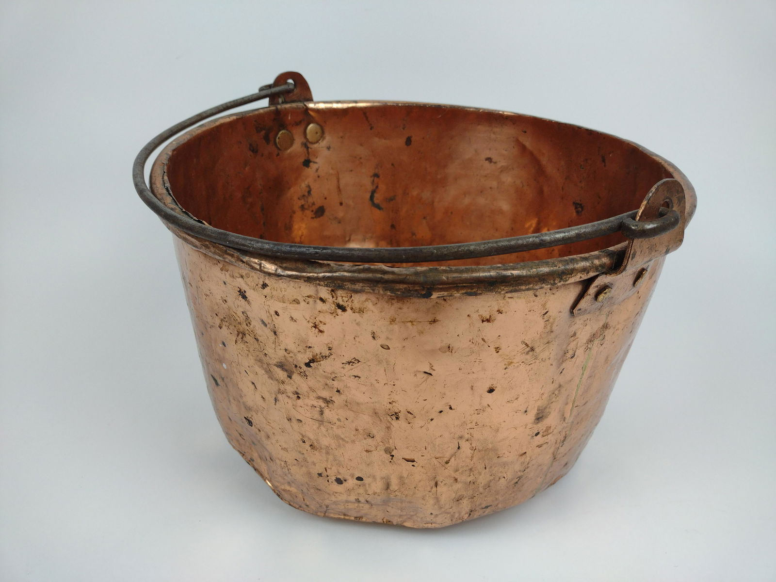 Antique Copper Pail (1 of 3)
