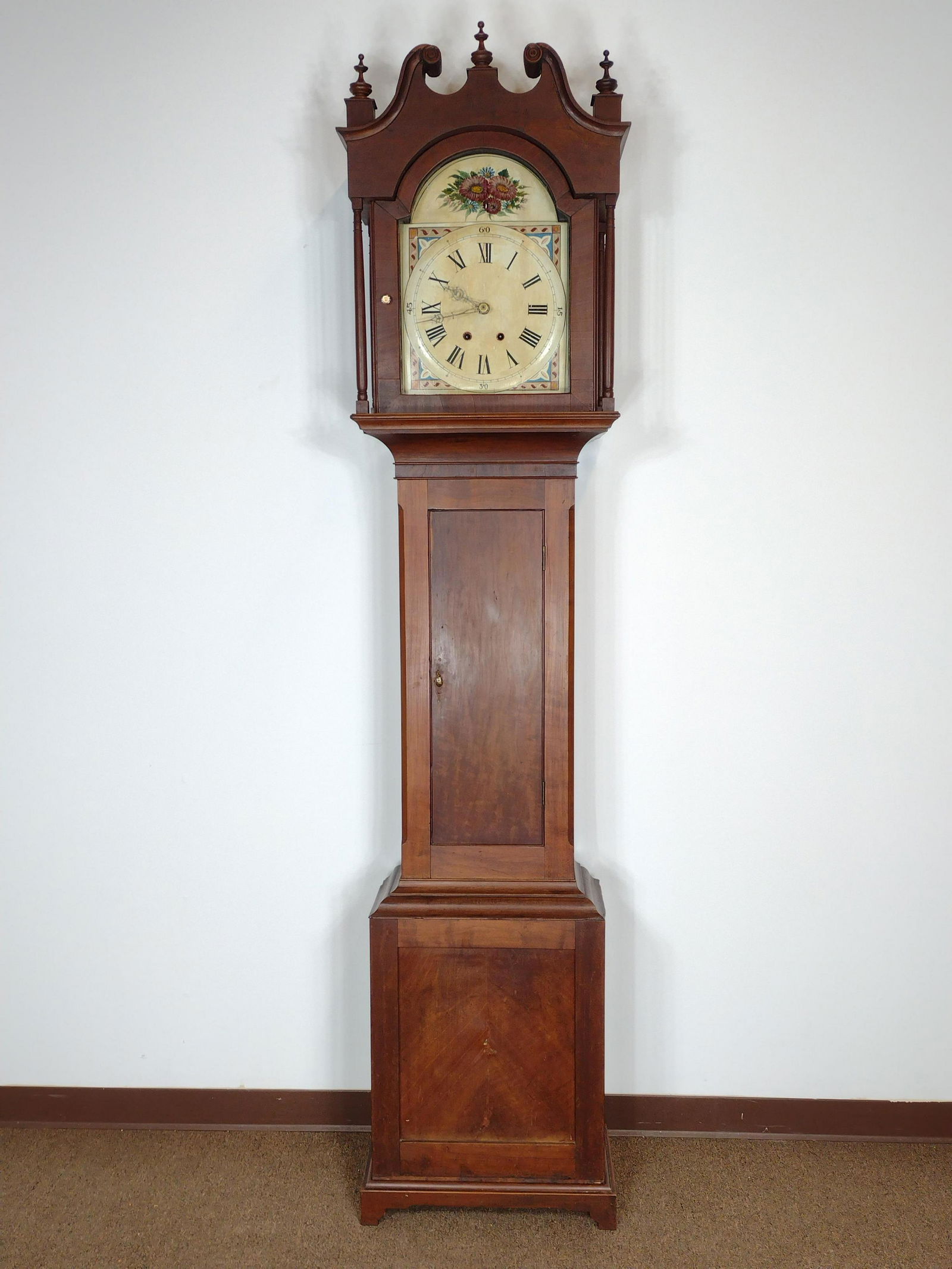 19th c. Tall Case Clock (1 of 12)