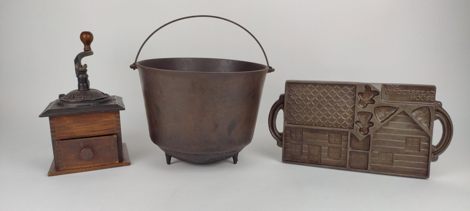 3 Pcs incl. Wagner Cast Iron Kettle (1 of 4)