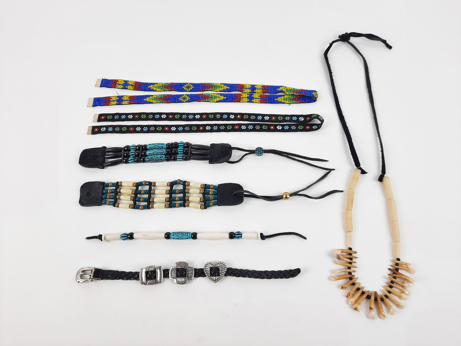 7 Pcs Navajo Beaded Jewelry (1 of 1)