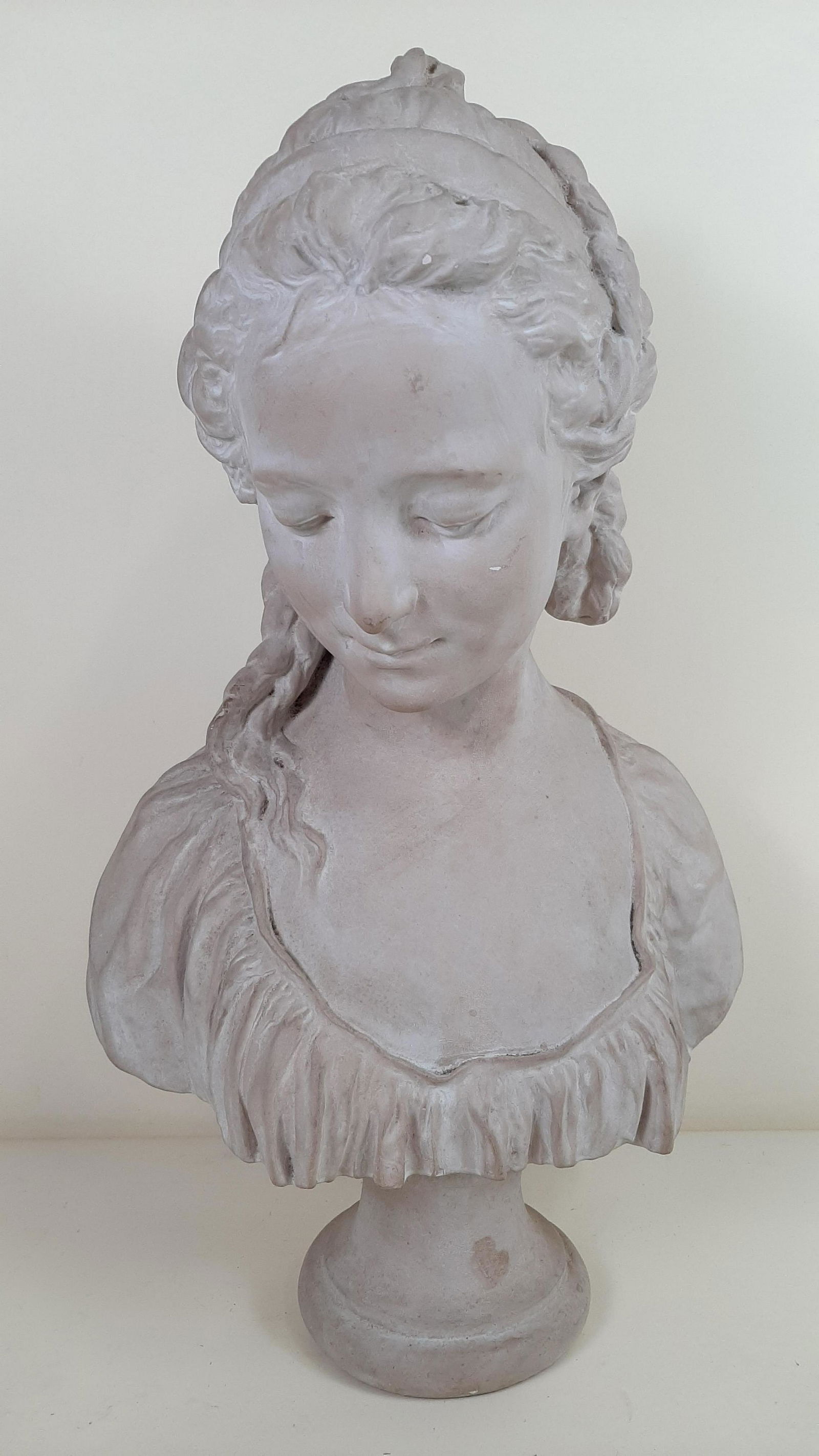 Austin Productions Plaster Bust of a Woman (1 of 4)