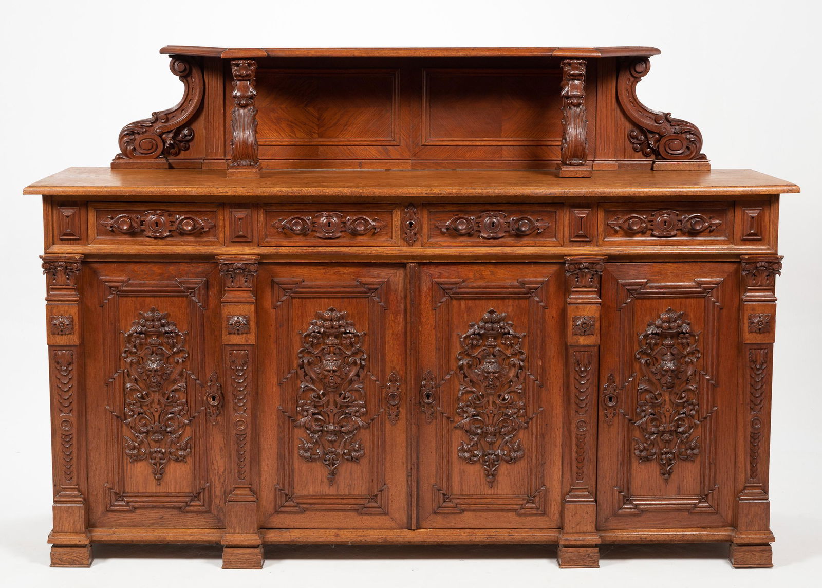 Continental Carved Sideboard (1 of 10)