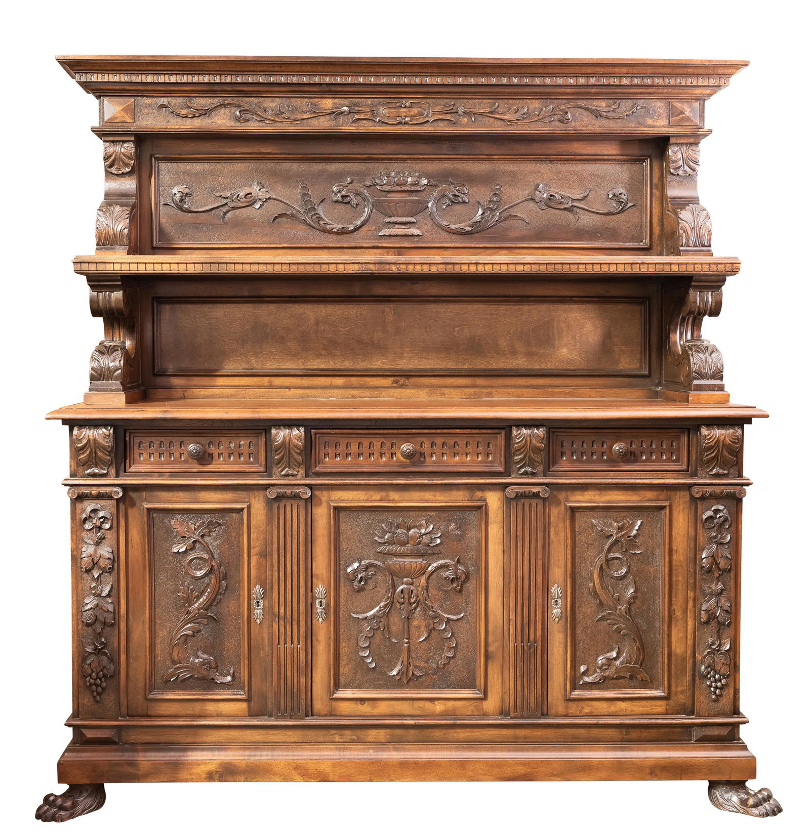 Italian Carved Sideboard (1 of 12)