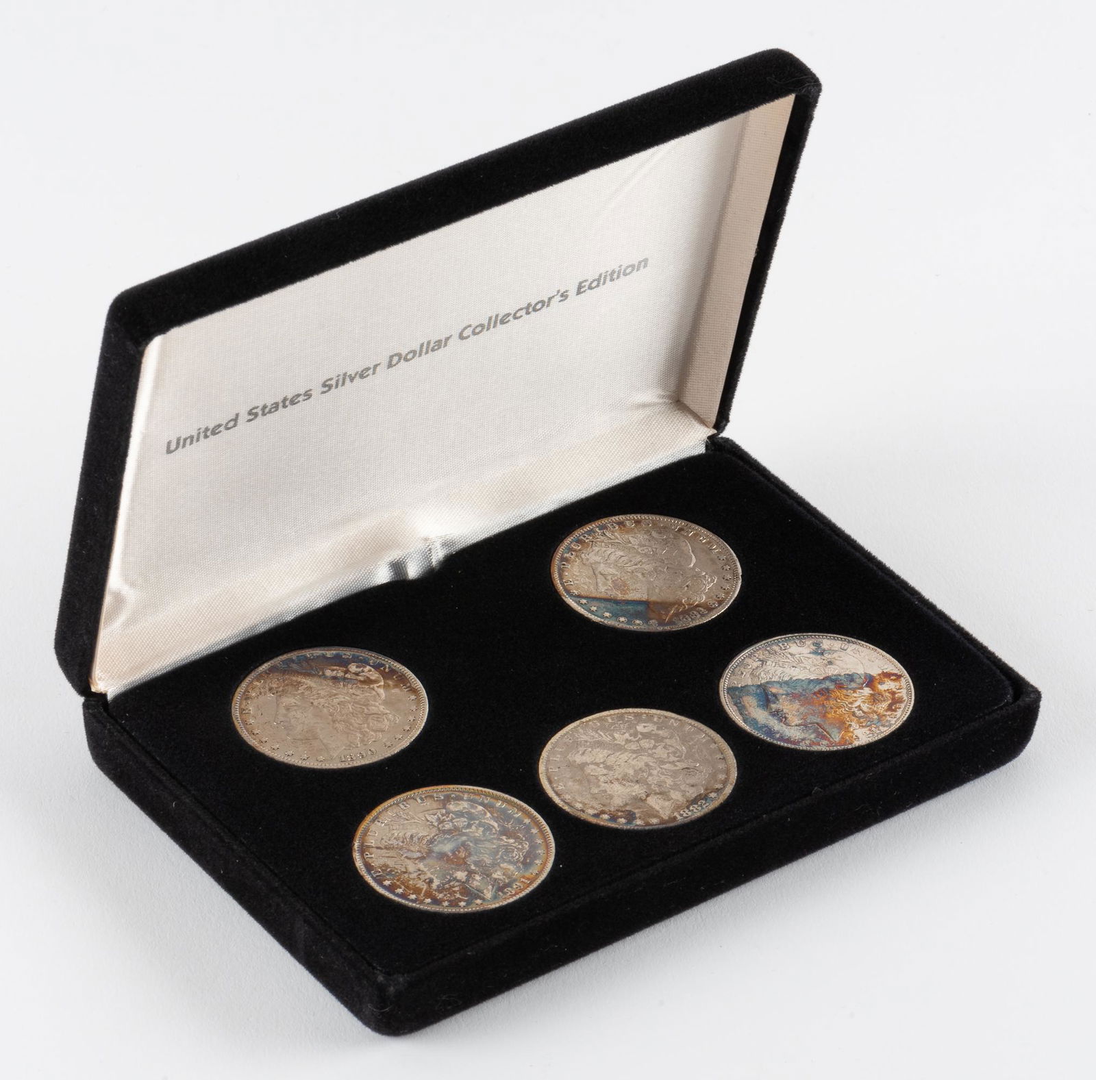 5 U.S. Morgan Silver Dollars Incl 1891-O (1 of 4)